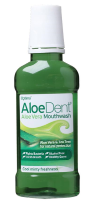 OPTIMA, ALOE DENT ALOE VERA MOUTH WASH 250ML | Etherio